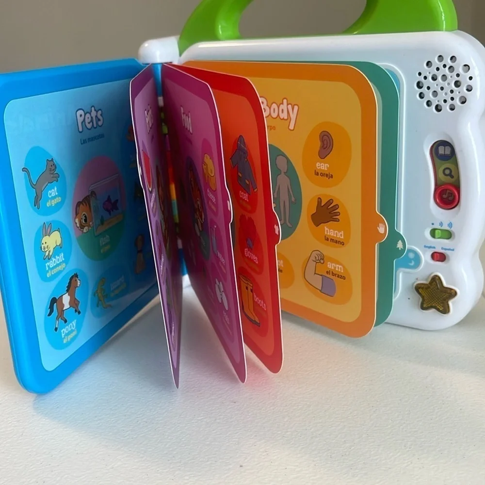 LeapFrog Learning Friends 100 Words Book English & Spanish